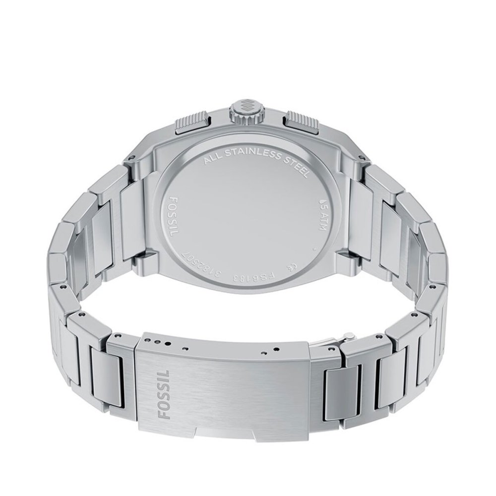 フォッシル FOSSIL 腕時計 メンズ EVERETT クロノグラフ アナログ ステンレススチールウォッチ FS6183【2026 新作】