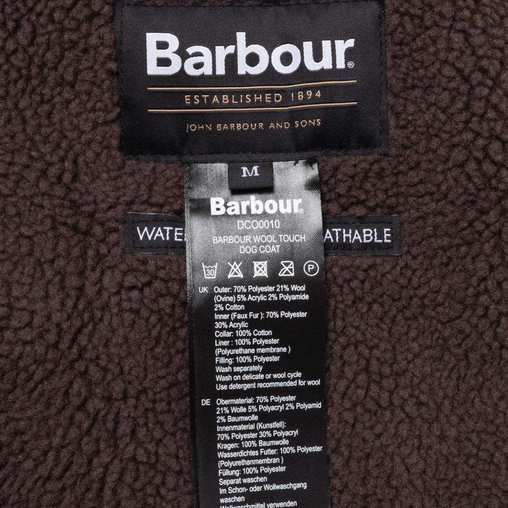 バブアー Barbour WOOL TOUCH DOG COAT ウールタッチ ドッグコート DCO0010 ドッグウェア 服 ペット用品 犬 ペット クラシックタータン