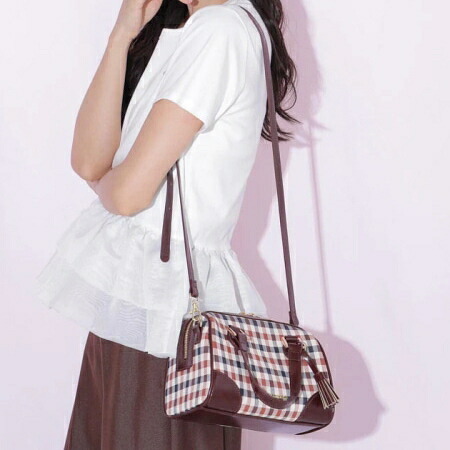 【無料ラッピング】 ジル バイ ジルスチュアート JILL by JILLSTUART ボストンバッグ ショルダーバッグ チェックミニボストンバッグ 2way レディースブランド 正規品 新品 ギフト プレゼント 人気 おすすめ 誕生日 記念日 クリスマス 送料無料 jbj522398