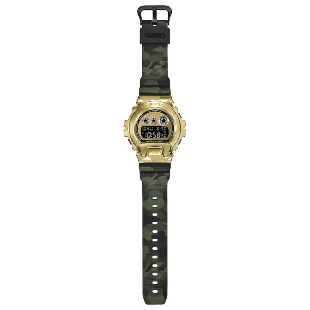 G-SHOCK カシオ Gショック CASIO デジタル 腕時計 メンズ GM-6900CMG-3JF BOLD CAMO Series CAMO AND GOLD【2026 新作】