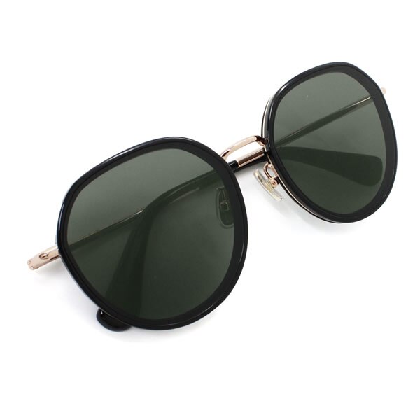 マックスマーラ サングラス MAX MARA MM0148-K/S 01A 57 サングラス ノーズパット MM0148K-01A-57 ブラック グレー ユニセックス