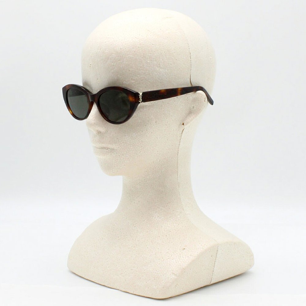 サンローラン Saint Laurent サングラス アジアンフィット UVカット アイウェア キャットアイ フォックス SL M148/F-003 メンズ レディース ユニセックス ハバナ+グレー 国内正規品