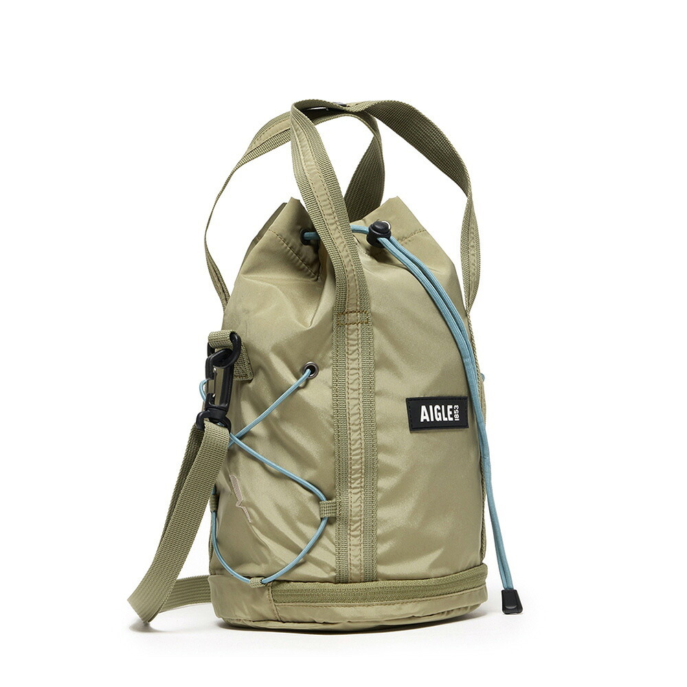 エーグル AIGLE ミニショルダーバッグ SEA 撥水 パッカブル 巾着バッグ 4L ショルダーバッグ ミニバッグ 2WAY デイリー 旅行 メンズ レディース ZNHBS06