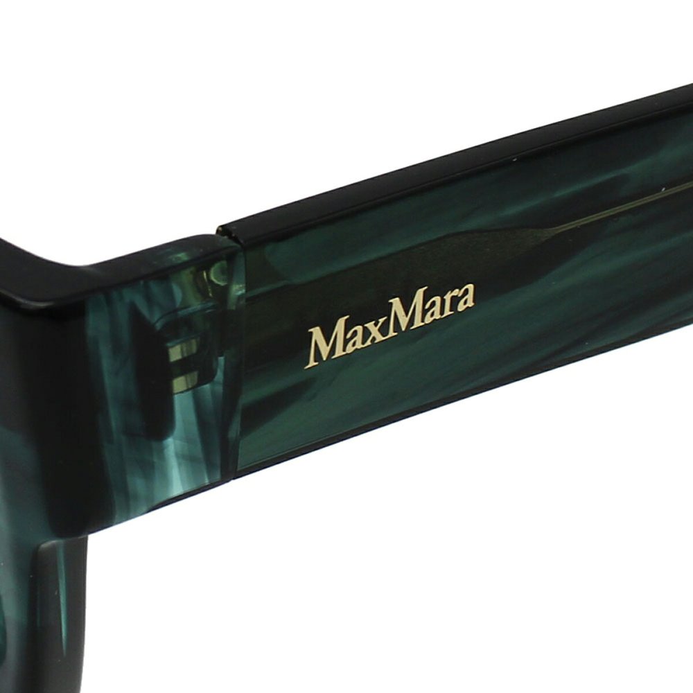 マックスマーラ Max Mara サングラス ノーズパッド UVカット アイウェア スクエア MM0145/S 98P 54 メンズ レディース ユニセックス グリーンマーブル+グリーングラデーション 海外正規品