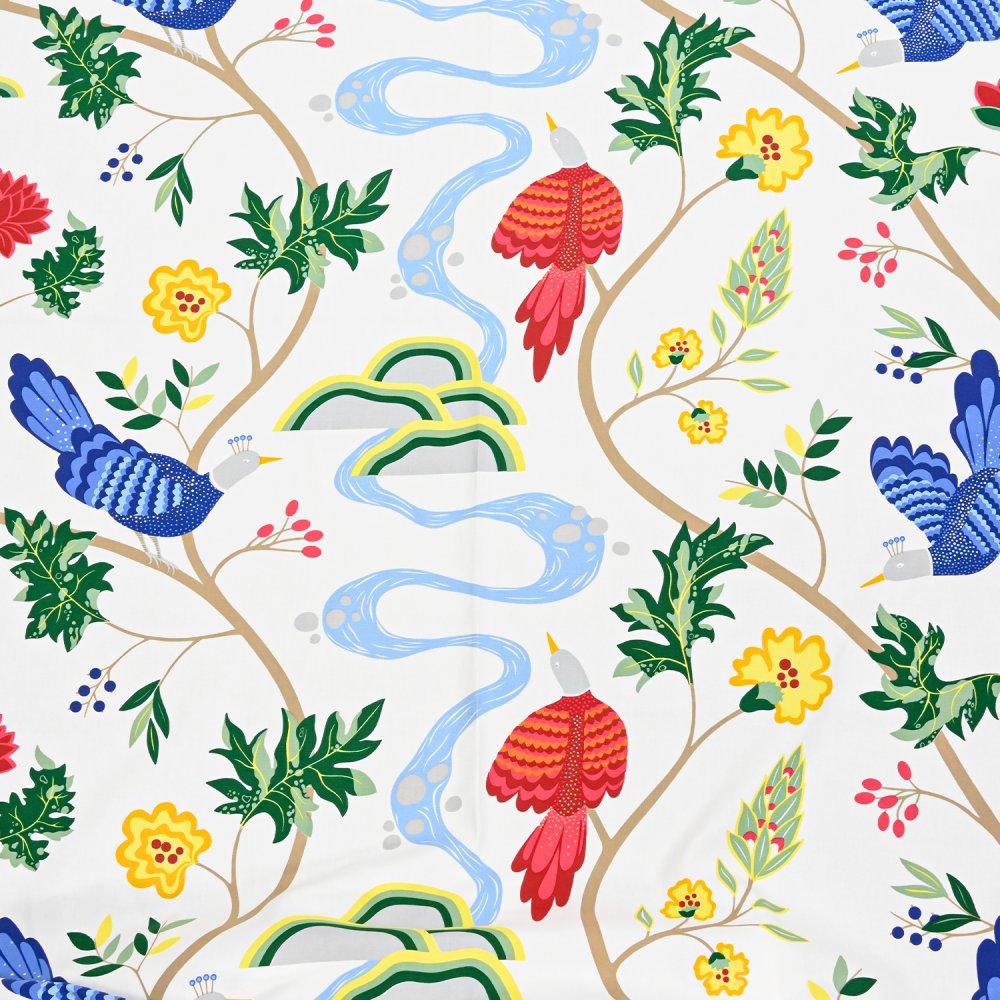 ボラスコットン Boras cotton ボロスコットン 生地 切売り 切り売り 50cmから注文可能（10cm単位） Birdland バードランド 幅150cm 全2カラー ブランド 布 おしゃれ かわいい 北欧生地 北欧生地柄 ファブリック 北欧デザイン 送別会 誕生日 お中元 結婚祝い 結婚式 高級 父の日 母の日 成人祝い ホワイトデー ネコポス