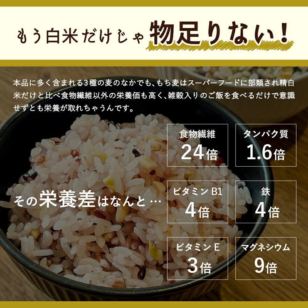雑穀 雑穀米 国産 麦の恵み24穀米ブレンド【選べる800g~4kg】雑穀米本舗 [丸麦/押麦/はだか麦/もち麦/はとむぎ] 無添加 無着色 徳用サイズ 送料無料