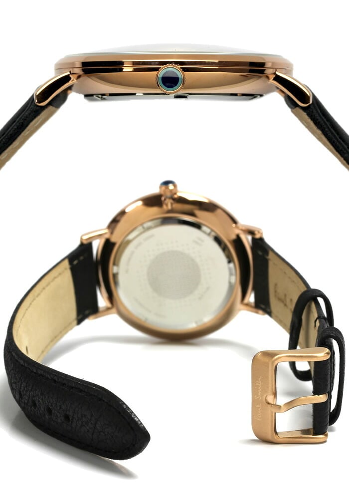 ポールスミス Paul Smith 腕時計 メンズ 革ベルト Track 42mm 本革レザーベルト クラシック ブランド 人気 ウォッチ ギフト プレゼント