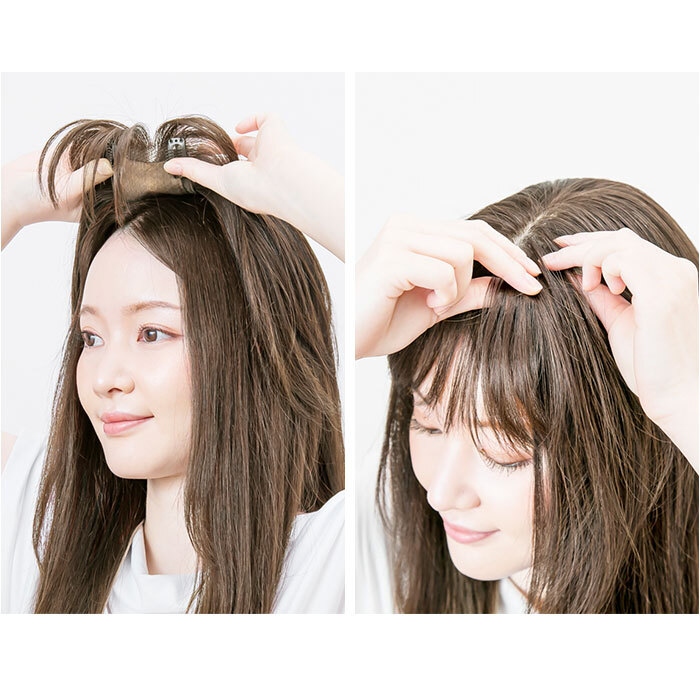 プリシラ 部分 ウィッグ prisila ST-101 通販 かつら 女性 レディース 部分ウィッグ ポイントウイッグ ヘアピース ポイントウィッグ ウイッグ 頭頂部 つむじ 白髪隠し 白髪かくし カツラ 人毛100% 人 毛 100 ショート 増毛部分かつら