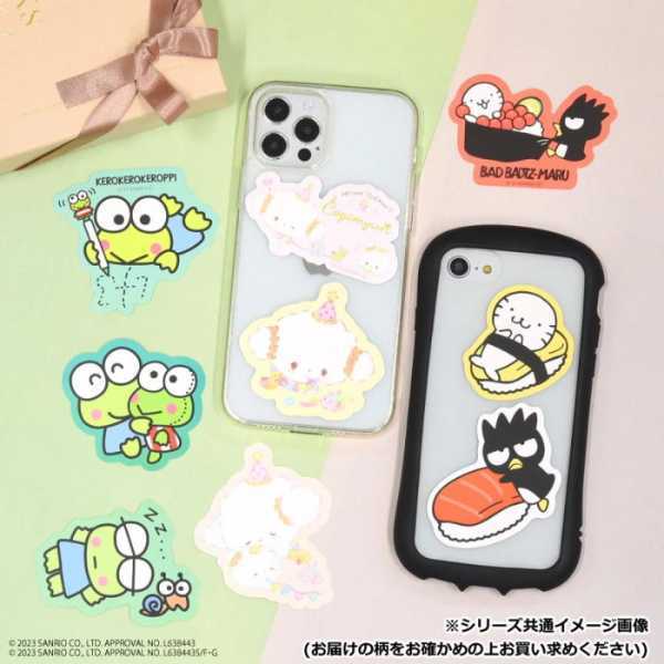 サンリオ モバイルステッカー けろけろけろっぴ けろっぴ ステッカー シール スマホ デコレーション キャラクター グッズ カスタム アレンジ 鏡 小物 デコ タブレット PC ノート 手帳 サンリオ正規ライセンス品