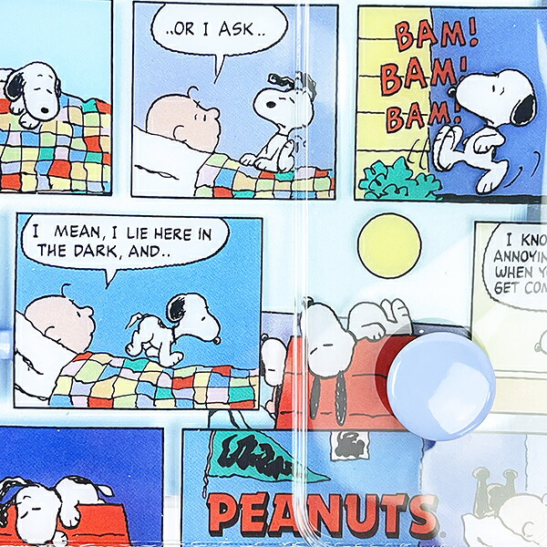 スヌーピー コミック ミニシールバインダーチャーム 文具 SNOOPY