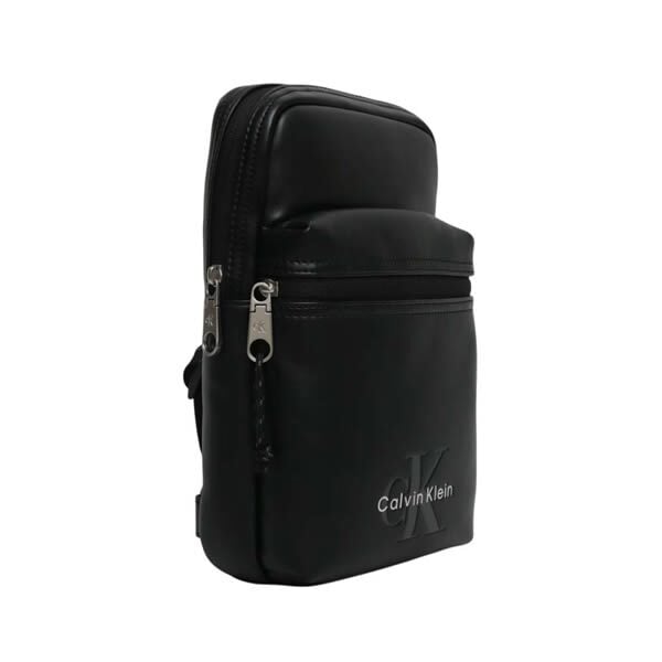 カルバンクライン CALVIN KLEIN ショルダーバッグ BOLD LOGO WEBBING SLING lv04d3449g-ub1 ブラック BLACK