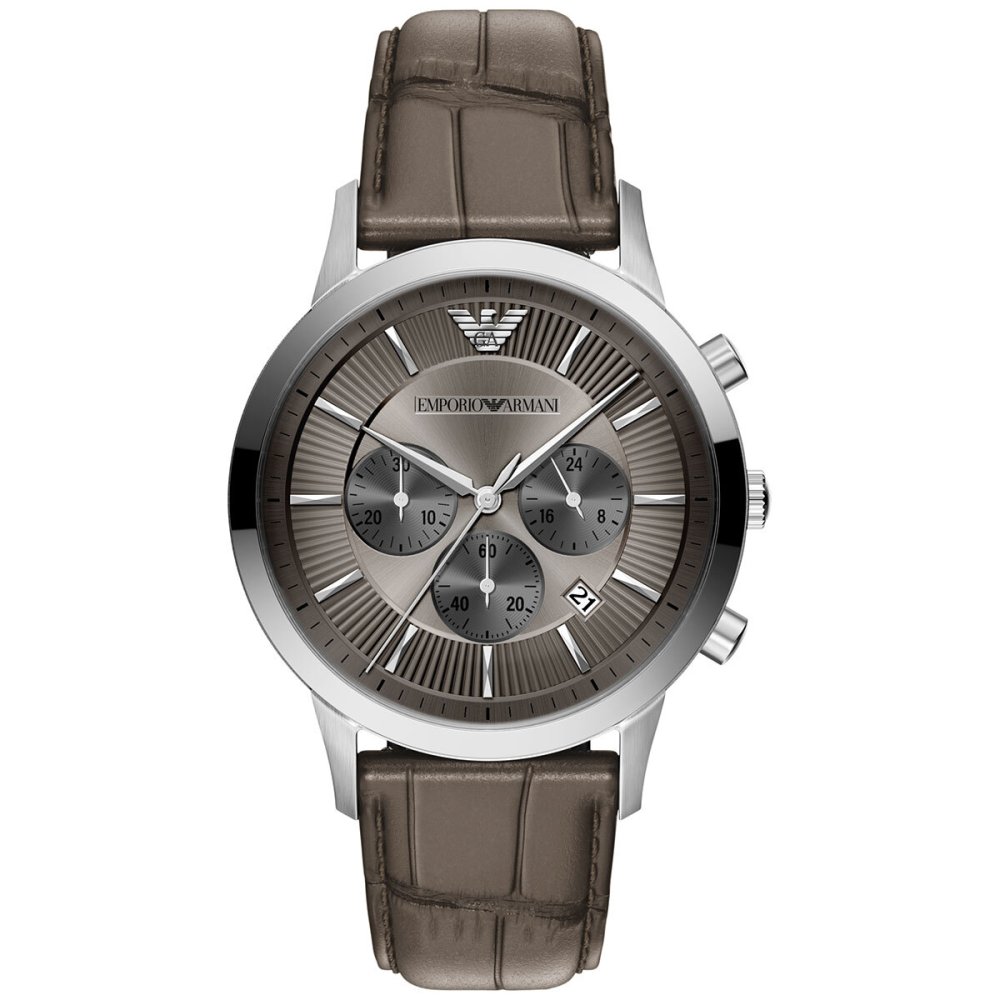 エンポリオアルマーニ EMPORIO ARMANI 腕時計 メンズ クロノグラフ レザー AR11821【2026 新作】