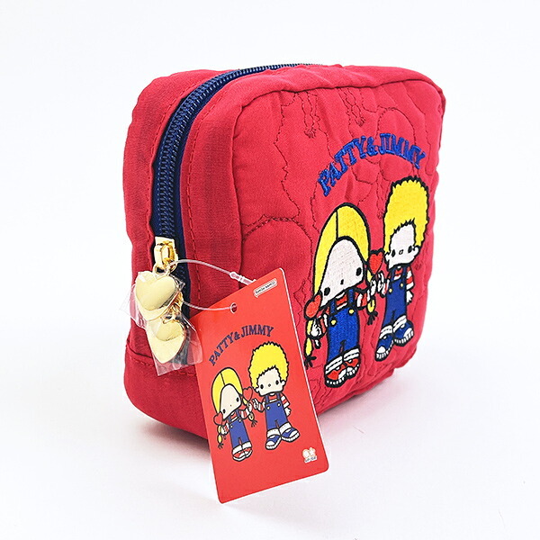 サンリオ パティ＆ジミー キルティングポーチ レトロ サンリオキャラクターズ5 Sanrio