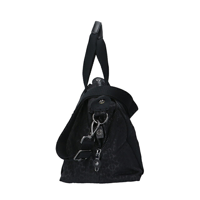 キプリング ボストンバッグ レディース ブランド Kipling アート ミニ ミニボストンバッグ 2WAY K15410-K59 Signature Emb 黒