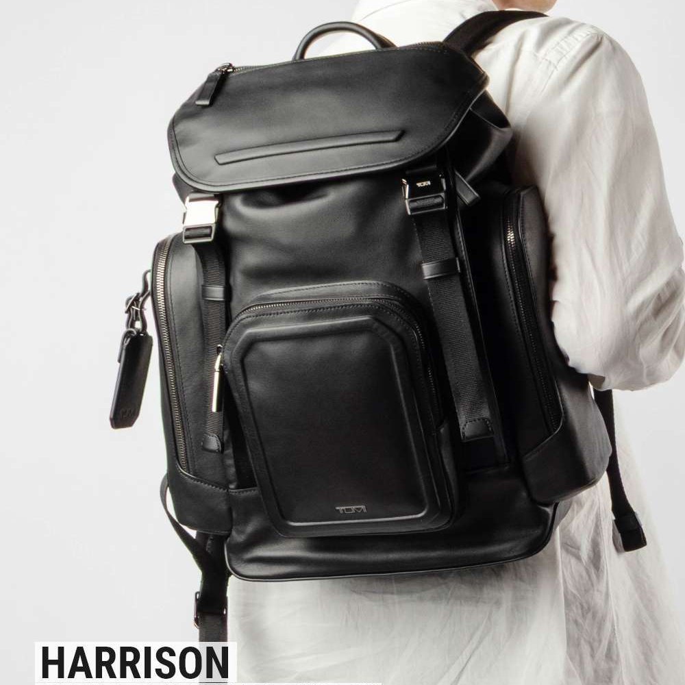 トゥミ TUMI HARRISON ハリソン SMALL GRIFFEN BACKPACK スモール グリフィン フラップ バックパック 06302065DBM 159056 リュックサック メンズ バッグ