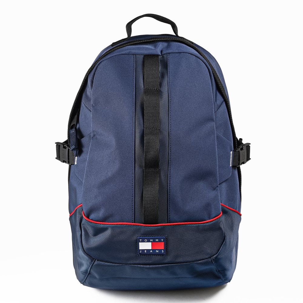 高品質ヨーロッパ輸入モデル トミーヒルフィガー TOMMY HILFIGER バッグ バックパック リュック TOMMY JEANS OUTDOORS レディース メンズ ネイビー AM0AM14625 C1G CORPORATE 送別会 誕生日 結婚祝い 結婚式 彼氏 息子 夫 男性 名刺入れ 高級 父の日 母の日 即日発送