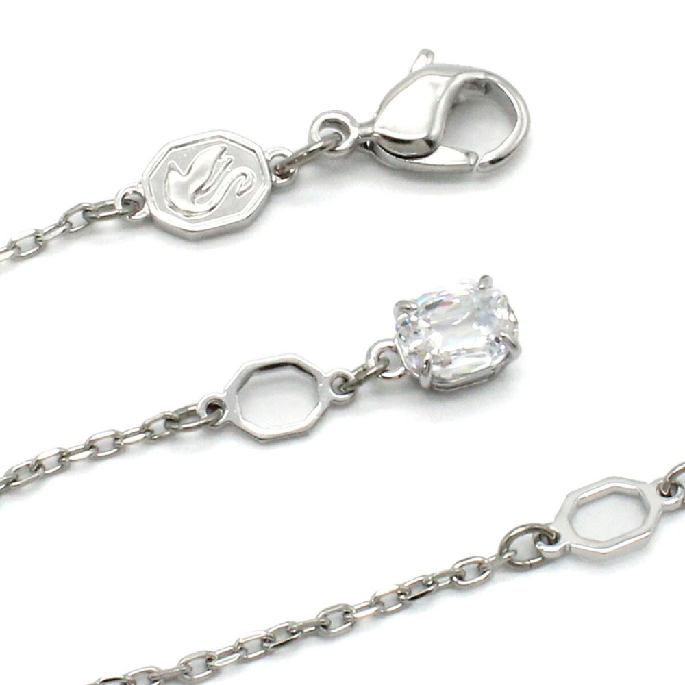 スワロフスキー swarovski ネックレス Swan 5723389 スワン ペンダント アクセサリー レディース シルバー+ブルー 海外正規品