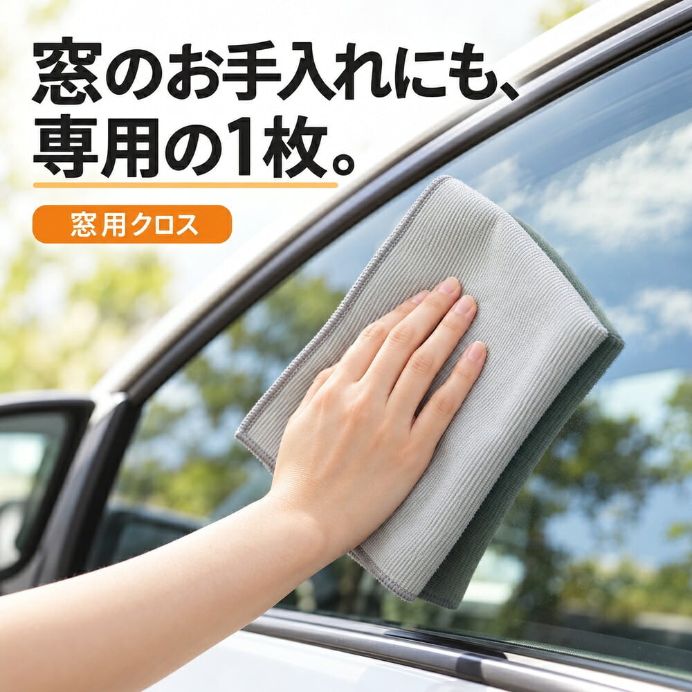 洗車タオル 洗車クロス 3枚セット 40×40 超吸水 大判 マイクロファイバー 吸水力 給水タオル 使い分け ボディ フロントガラス 窓  内装 乾きやすい 傷つかない 傷防止 拭き上げ
