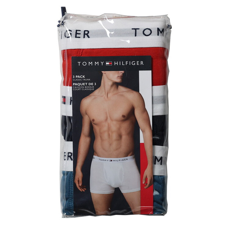 トミーヒルフィガー：COTTON CLASSICS ボクサーパンツ 3PK (ターニップ)[ボクサーパンツ/ 男性下着/ メンズインナー/人気ブランド/おすすめギフト/誕生日プレゼント/メンズファッション]