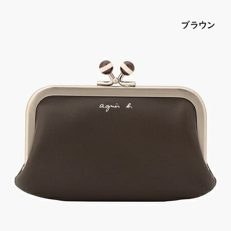 【無料ラッピング】 アニエスベー agnes b 財布 コインケース レザー がま口 Irene ブランド 正規品 新品 ギフト プレゼント 人気 おすすめ 誕生日 記念日 クリスマス 送料無料 abb522613