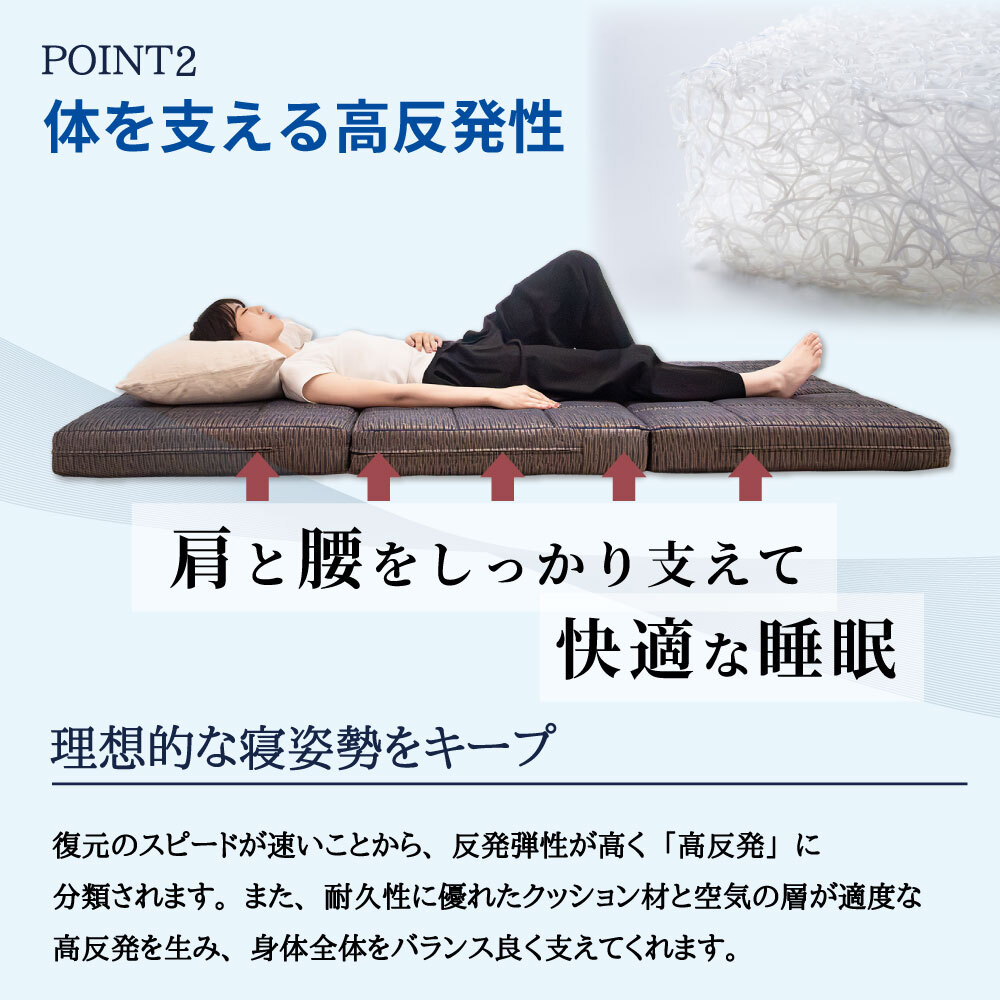 【レビュー特典付 枕カバー】丸八真綿 三つ折り 多重層 ホテル・旅館で大人気！ 羊毛 ブレスエアー 敷布団 シングル マット ベッド 敷き 日本製 夏  除湿 袋 腰 羊毛敷布団  旅館 愛用 厚い 厚手 おすすめ 人気  寝具 ふかふか 厚め 至福の眠り マルハチ 丸八布団 送料無料