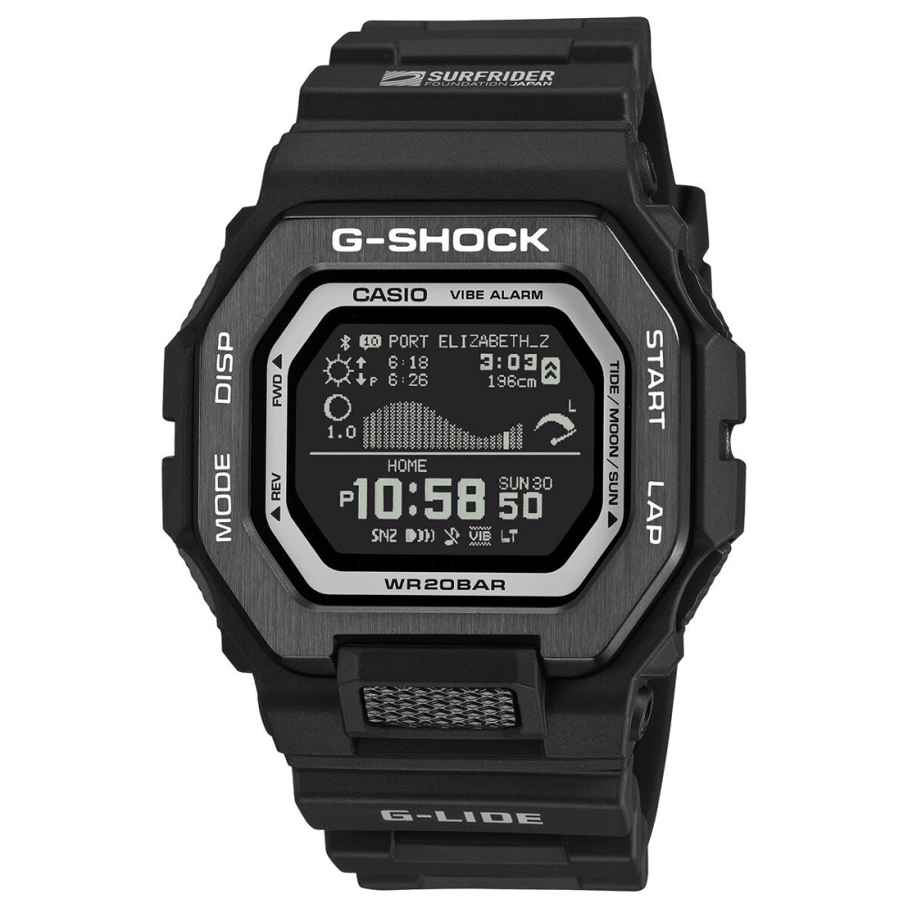 G-SHOCK カシオ G-LIDE Gショック Gライド デジタル SURFRIDER FOUNDATION JAPAN コラボ 限定モデル 腕時計 メンズ CASIO GBX-100SFJ-1JR【2026 新作】