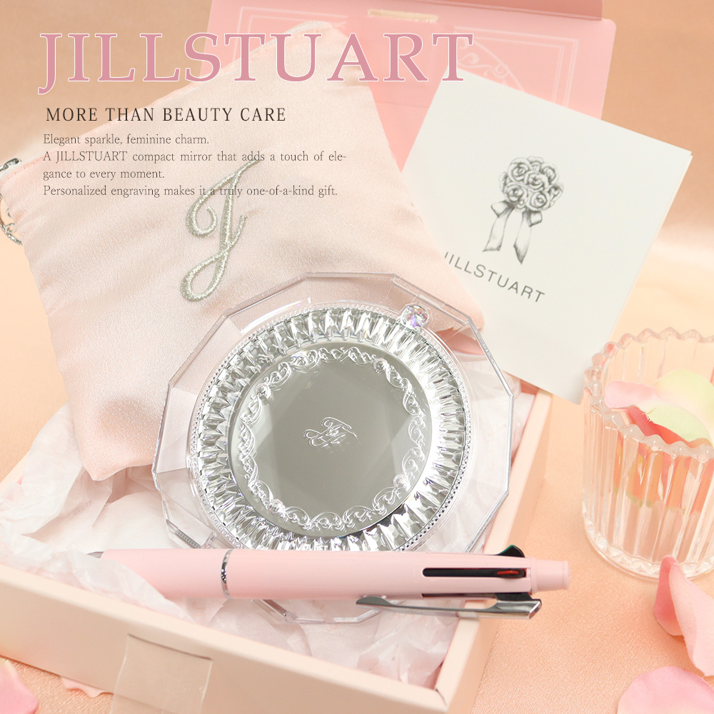 国内正規品 公式ラッピング ジルスチュアート JILLSTUART コンパクトミラー JETSTREAM 多機能ボールペン シャーペン ギフトセット 入学 入社 学生 社会人 贈り物 祝 喜ばれるギフト 女 娘 友達