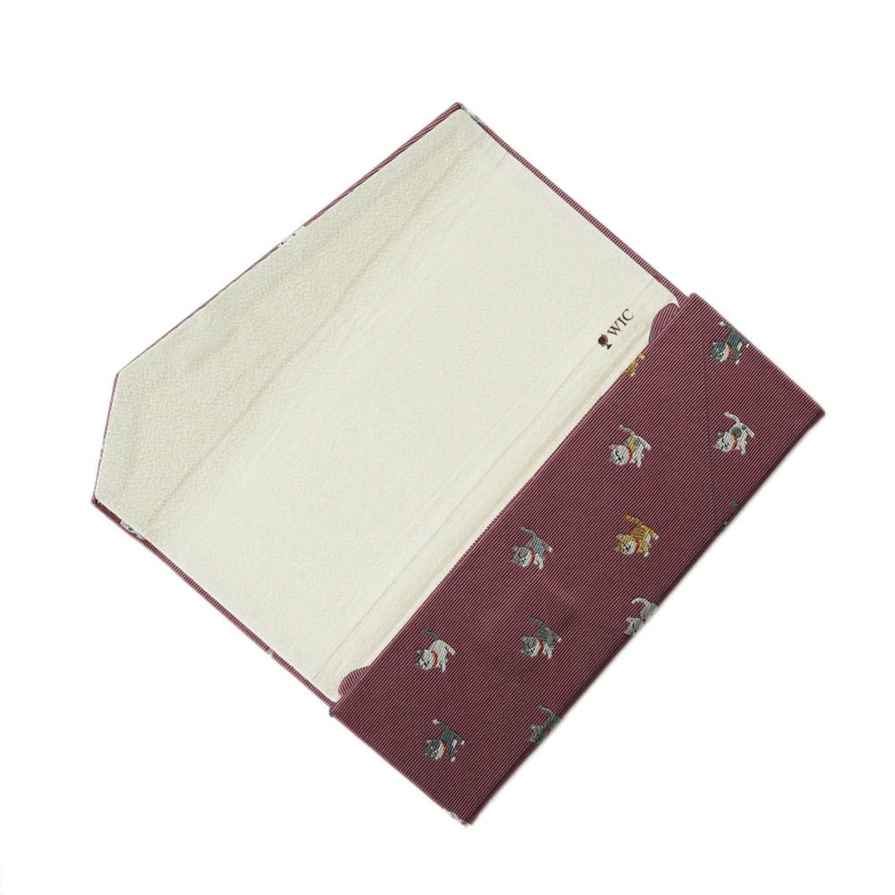 WIC DESIGN／ メガネケース（猫柄)  折り畳み式 眼鏡ケース スリム クリスマス バレンタインプレゼント ギフト　ブランド  キャラクター WICPP503984VG