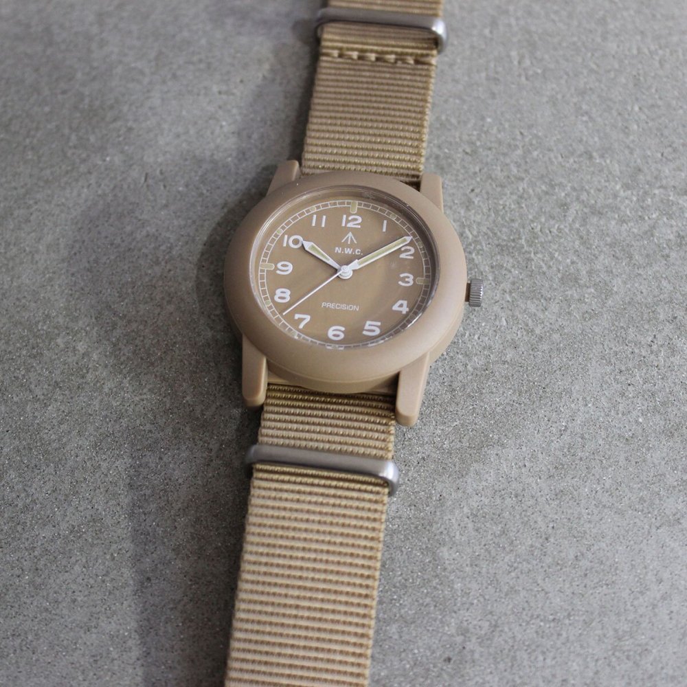 ナバルウォッチ NAVAL WATCH 腕時計 メンズ レディース ミリタリー Camper TYPE ベージュ Mil.-08ca-BG【2026 新作】