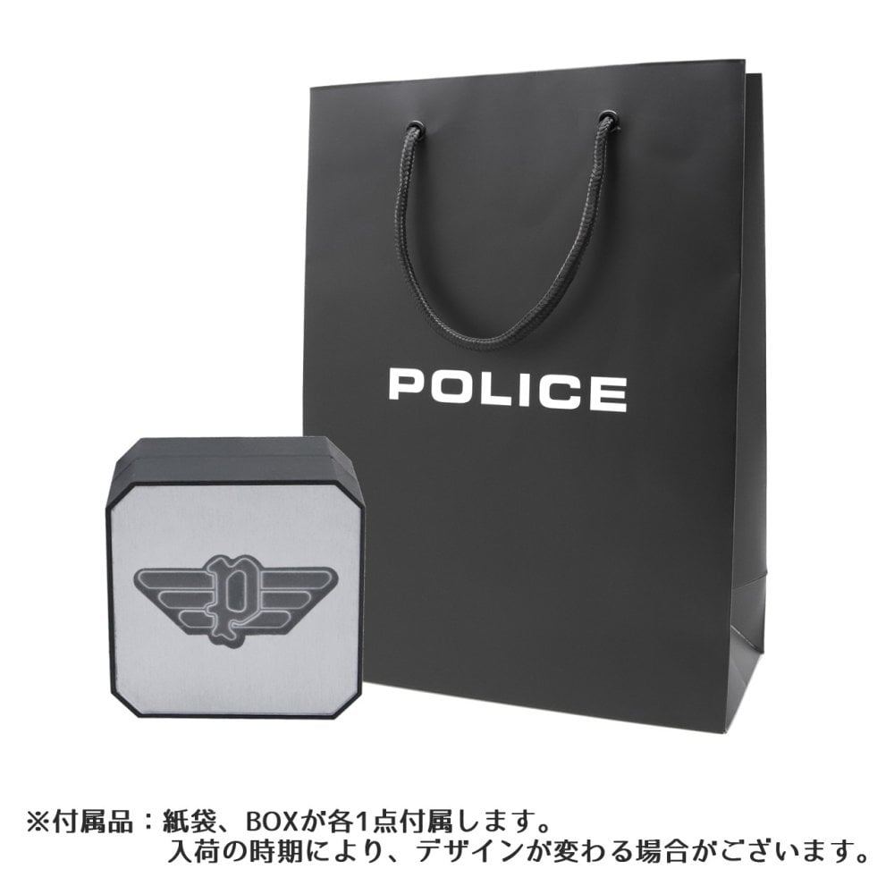 ポリス ネックレス ペンダント ブランド メンズ プレート ドッグタグ ヘキサゴン クロス 十字架 ゴールド POLICE TRIPLELOCK トリプルロック GN0085401 【ラッピング無料 誕生日 お祝い プレゼント ギフト 贈り物】 送料無料