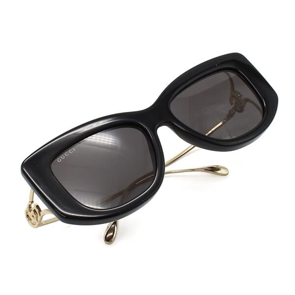 GUCCI サングラス グッチ GG1566S-001 サングラス グローバルフィット ブラック グレー メンズ レディース ユニセックス