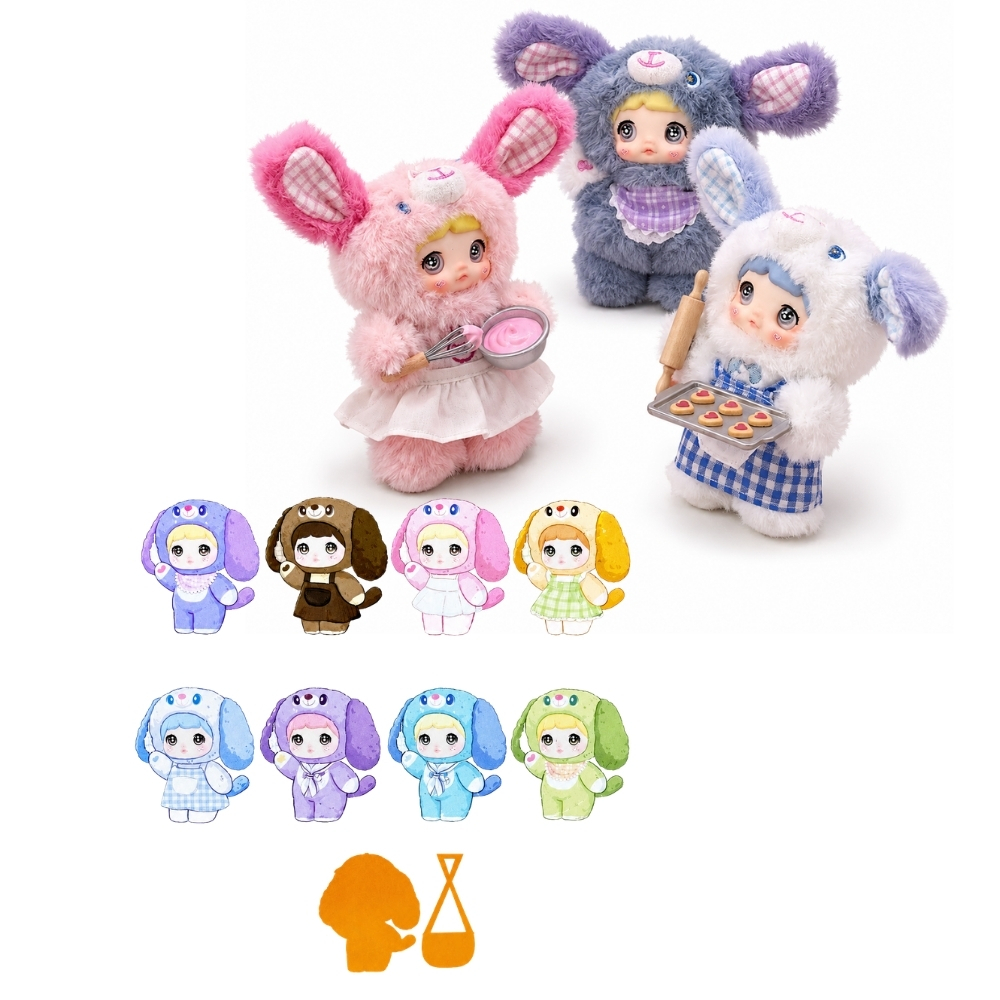 【ラッピング無料 TOPTOY NOMMI】TOP TOY ノミ パピーダイアリーシリーズ 子犬日記 ぬいぐるみ ブラインドボックス 1ピース アソートBOX 8個入り Puppy Diary Series フィギュア コレクション ギフト プレゼント