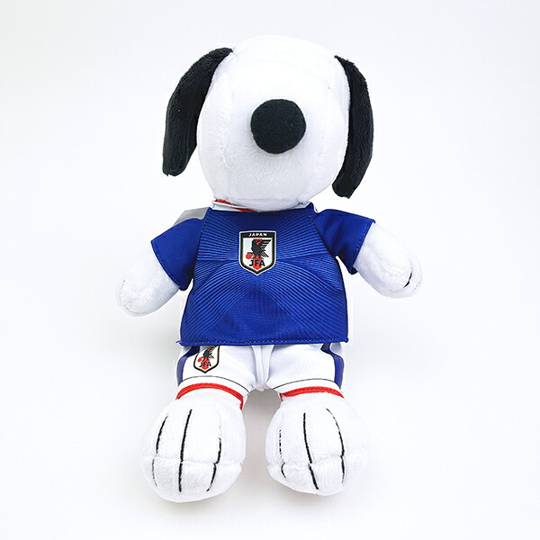 スヌーピー ぬいぐるみ サッカー日本代表ver SNOOPY 送料込み