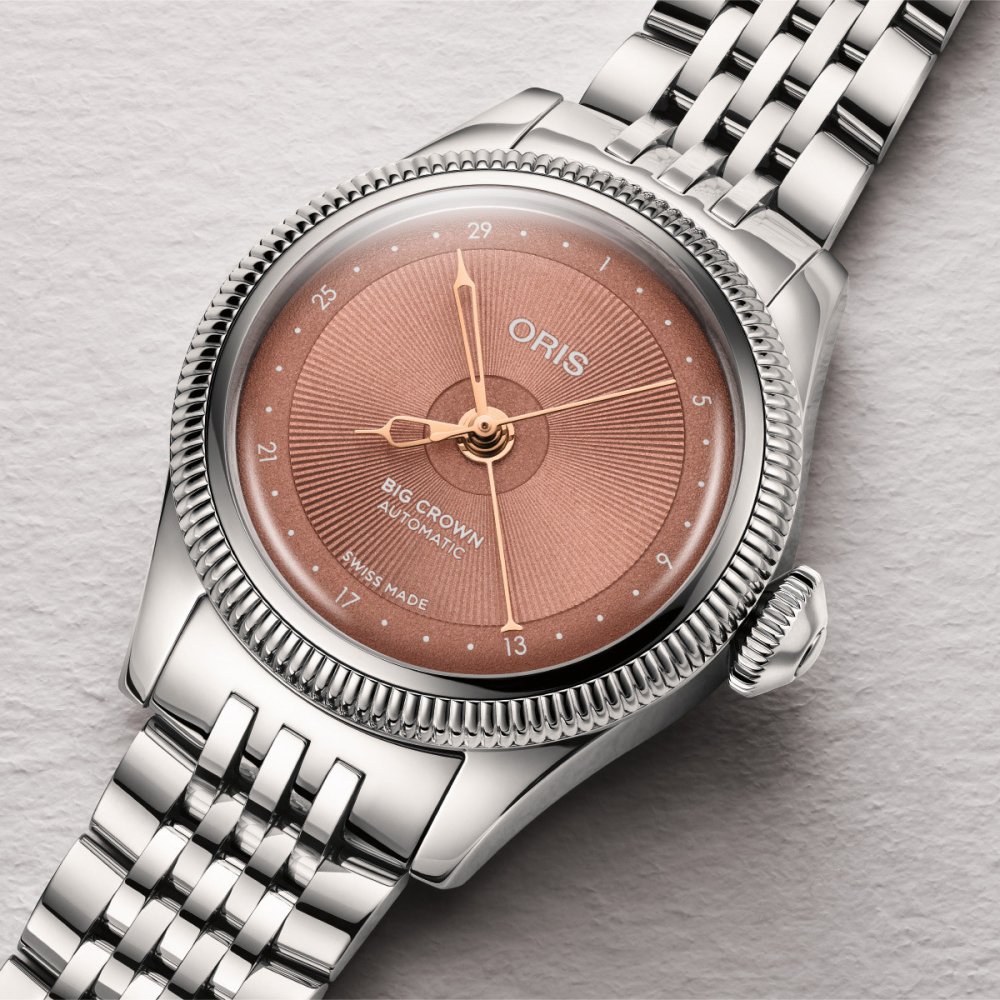 オリス ORIS ビッグクラウン ポインターデイト 29mm BIG CROWN POINTER DATE 腕時計 レディース 自動巻き 01 534 7804 4052-07 8 14 02【2026 新作】
