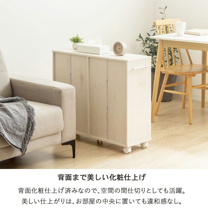 収納家具 ラック 押入れ収納 奥行75cm 選べる幅3サイズ (19/25/38cm) iw-29 クローゼット収納 リビング収納 すき間収納 サニタリー収納