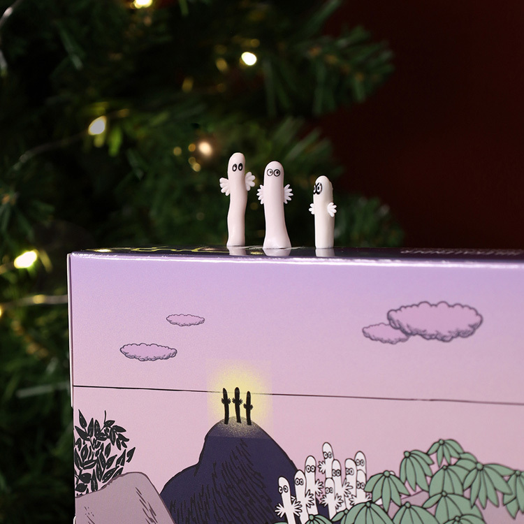 ムーミン アドベントカレンダー 2026 MNX040028  送料無料 クリスマス MOOMIN フィギュア 2026年 クリスマス プレゼント ニョロニョロ ギフト 北欧 Xmas