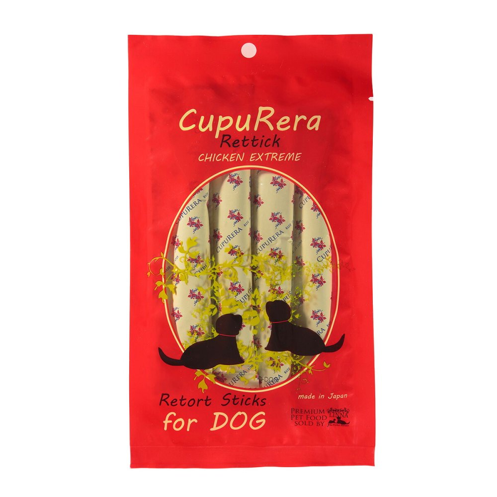 クプレラ CUPURERA レティック チキンエクストリーム・ドッグ 国産 犬用おやつ 72g