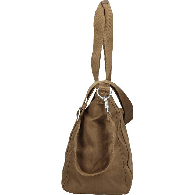 キプリング トートバッグ レディース ブランド Kipling アッセーニ S ロゴ ワンポイント 無地 2WAY KI4400-1NA Smooth Khaki