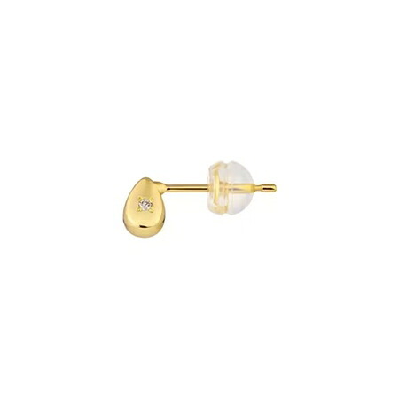 【無料ラッピング】  ヨンドシー 4℃ K18イエローゴールド ピアス しずく ダイヤモンド ブランド 正規品 新品 ギフト プレゼント 人気 おすすめ 誕生日 記念日 クリスマス 送料無料