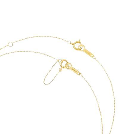 【無料ラッピング】  ヨンドシー 4℃ Summer Collection K10イエローゴールド ネックレス アンダリュサイト ブランド 正規品 新品 ギフト プレゼント 人気 おすすめ 誕生日 記念日 クリスマス 送料無料