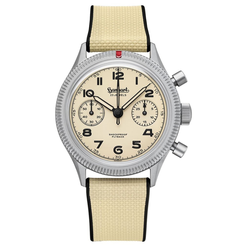 ハンハルト HANHART 417 TI Desert Pilot デザートパイロット 腕時計 メンズ 手巻き フライバック 限定モデル H701l.250-1715【2026 新作】