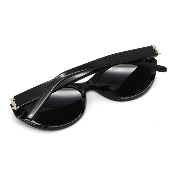 サンローラン サングラス SAINT LAURENT SL M148/F-001 SLM148F-001 ブラック サングラス アジアンフィット メンズ レディース ユニセックス