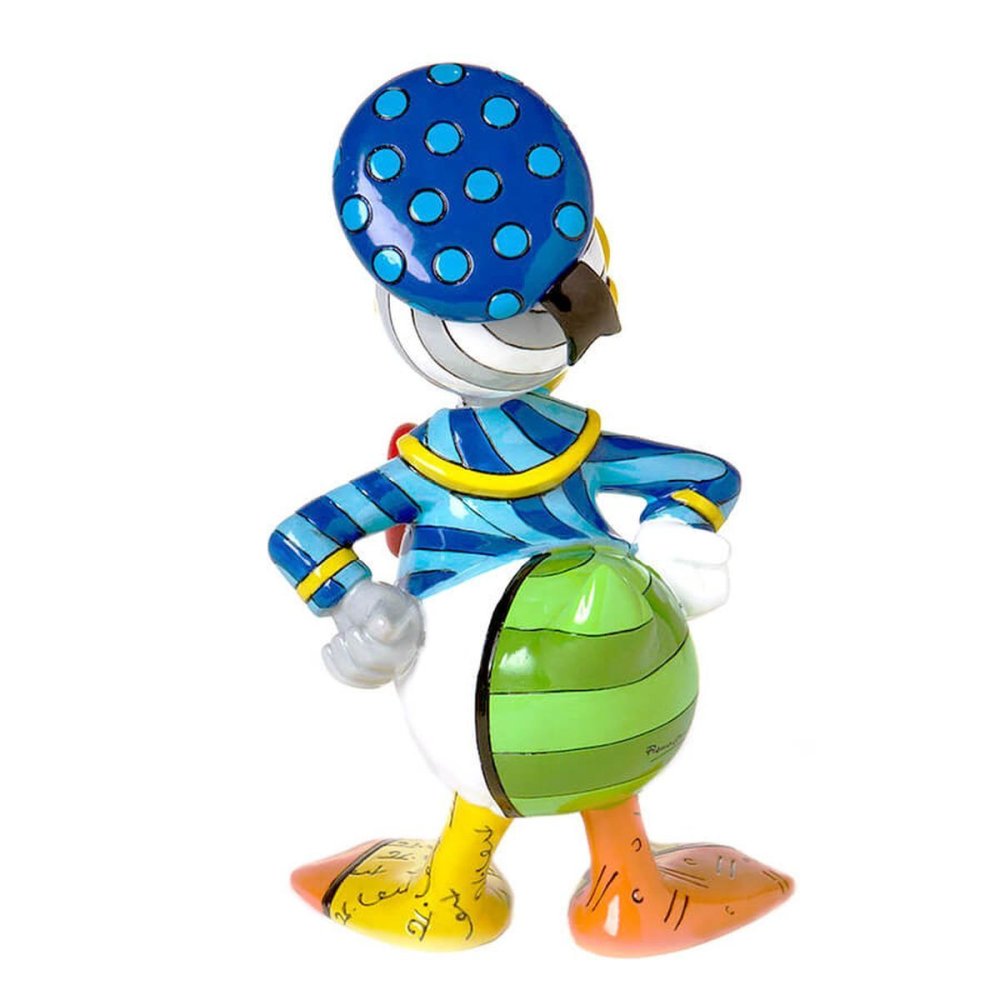 ドナルドダック ポップ Romero Britto 17.8cm | ロメロ・ブリット デザイン アート 正規輸入品