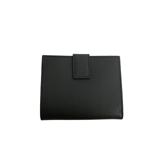 フェラガモ FERRAGAMO 二つ折り財布 二折財布 22C-877-0673998 ガンチーニ レディース ウォレット ブラック