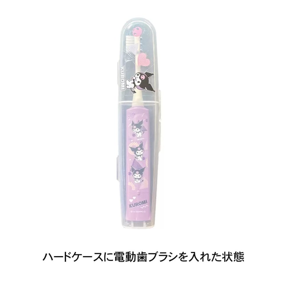こどもハピカ 電動歯ブラシ はじめてセット 本体 替ブラシ6本 ハードケース付 超微細タタキ振動 毎分7,000回 やわらかめ 日本製 虫歯予防 仕上げ磨き 子供用 キッズ こども 歯磨き