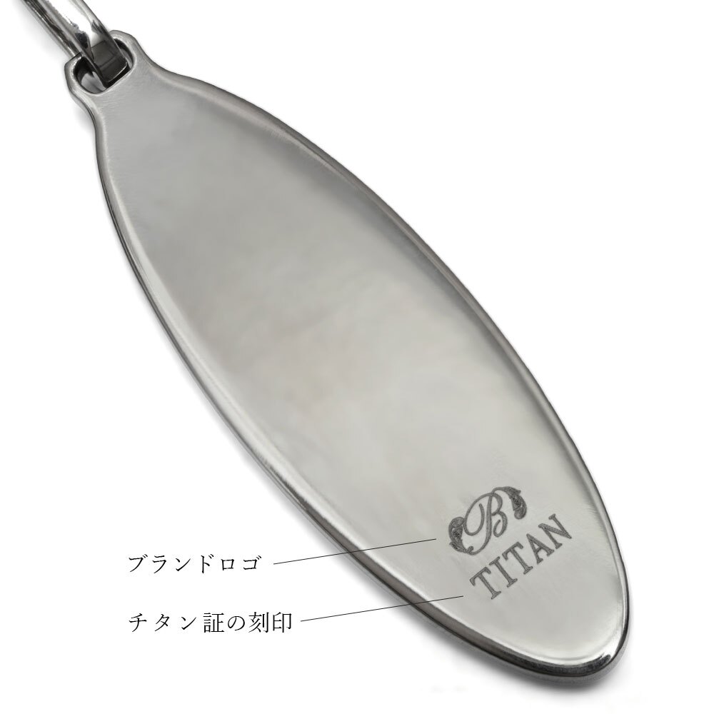 ハワイアンジュエリー ペア ペンダントトップ 金属アレルギー 対応 純チタン 刻印 無料 誕生石 オーバル Lサイズ チェーン別売りステンレスより軽く肌に優しい カップル プレゼント ハロウィン 【品番：TIP404LP】