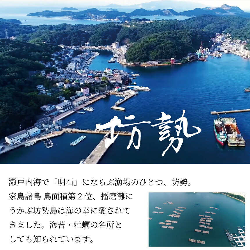 「坊勢のり」播磨灘坊勢特産 味付けのり 48枚（8切48枚、板海苔6枚相当）「坊勢海苔」坊勢漁業協同組合正規品 兵庫県 瀬戸内海 特産 全国生産の1%を占める坊勢産海苔から特級を選定 肉厚で旨味と香りが強い高級海苔 お徳用 ご自宅用