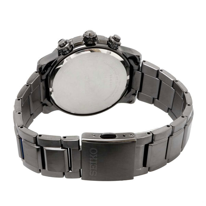 SEIKO 腕時計 セイコー 時計 ウォッチ ソーラー クロノグラフ 100M防水 メンズ SSC225P1 海外モデル [並行輸入品]