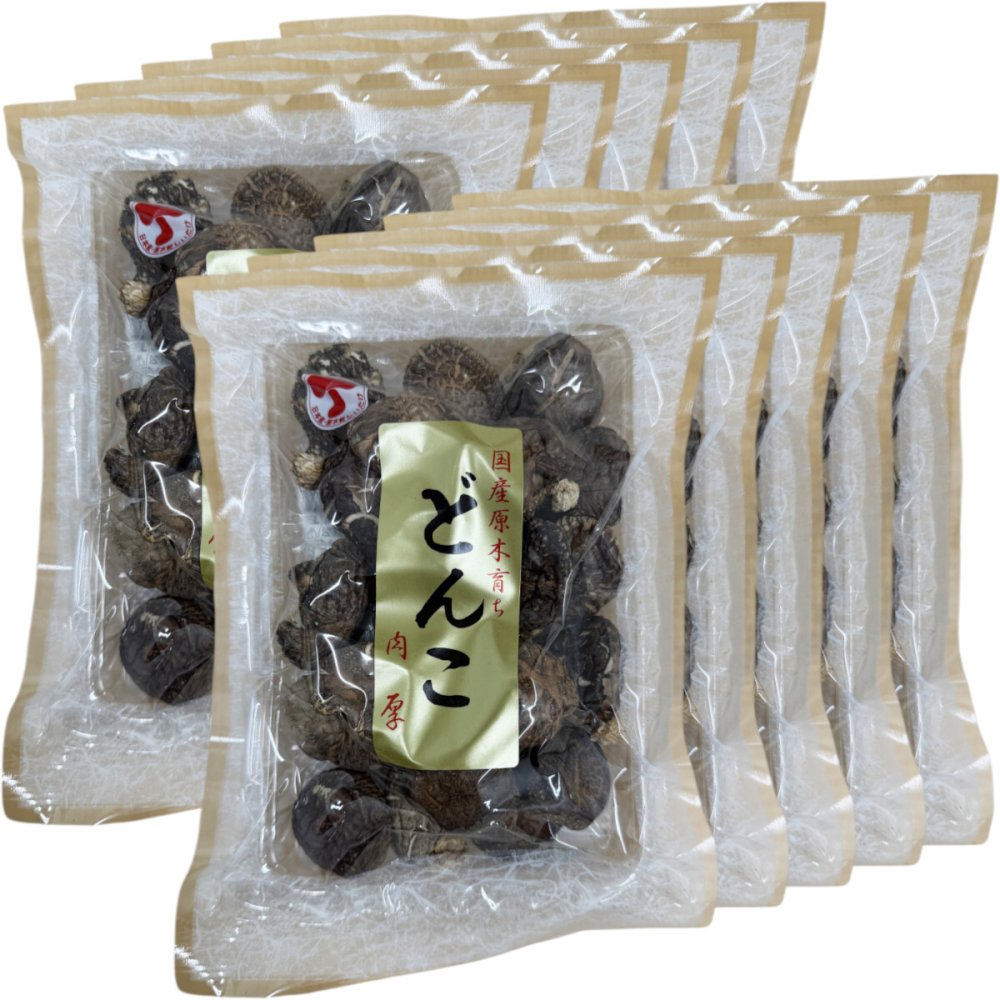 【高級】どんこ椎茸 60g×10袋セット 国産原木乾椎茸 乾しいたけ 干し椎茸 乾燥 国産 敬老の日 プチギフト お茶 2026 ギフト プレゼント 内祝い お返し 還暦祝い 男性 女性 父 母 贈り物 お土産 おみやげ お祝い 誕生日 祖父 祖母 おじいちゃん おばあちゃん お礼