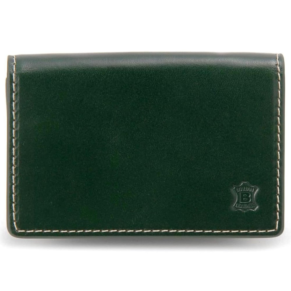 ベリーズヨーク　BELLIES YORK　カードケース　名刺入れ　BYTM1881GR　グリーン　緑色　ベジタブルタンニン　イタリアンレザー　牛革　”エイジングを楽しむ革小物”